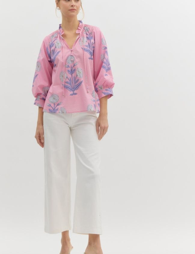 Camilla Patterned Blouse