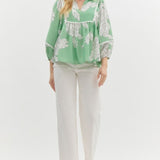 Elizabeth Floral Print Blouse