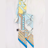 Evie Braided Rope Twilly Scarf