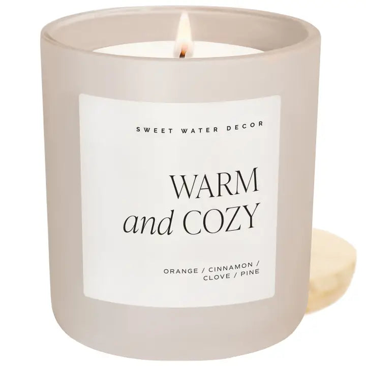 Sweet Water Decor  Warm & Cozy Candle