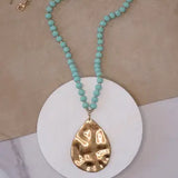 Georgia Wood Bead Necklace