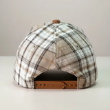 Horseshoe Plaid Corduroy Hat