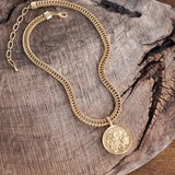 Gold Coin Necklace