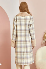 Load image into Gallery viewer, Jane Plaid Winter Coat
