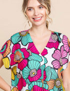 Naomi Floral Print Top