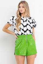 Load image into Gallery viewer, Kaylee Dot Ruffle Sleeve Top
