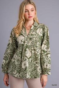 Landry Floral Top