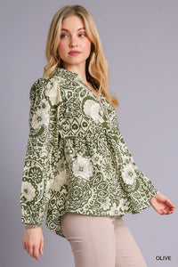 Landry Floral Top
