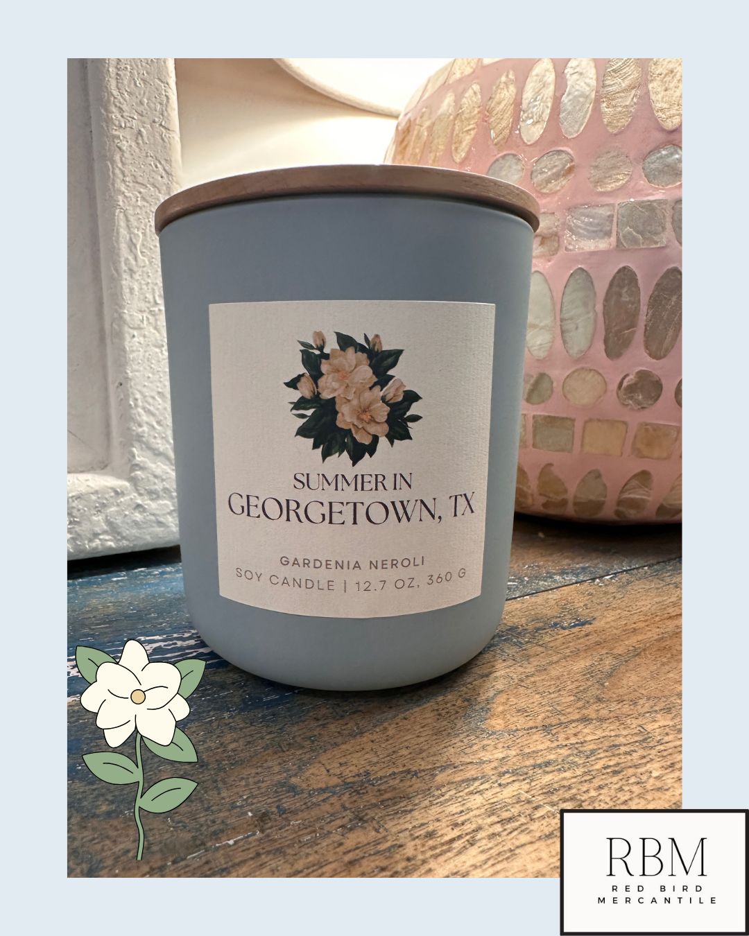 Georgetown Summer Candle Gardenia & Neroli
