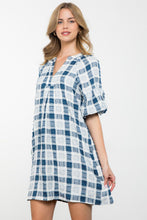 Load image into Gallery viewer, Annie Checkered Dress
