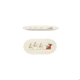 Platter with Santa's Sleigh