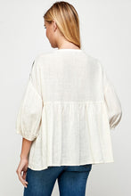 Load image into Gallery viewer, Tammy Black &amp; Beige Top
