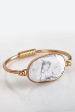 Load image into Gallery viewer, Stone With Hinged Bracelet
