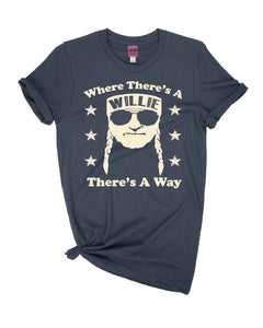 Where There's A Willie There's A Way T-shirt