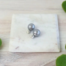 Load image into Gallery viewer, Ruth Double Pearl Studs
