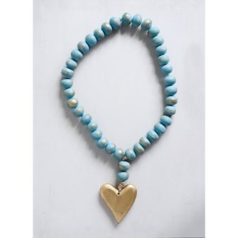 Heirloom Turquoise Beaded Home Decor