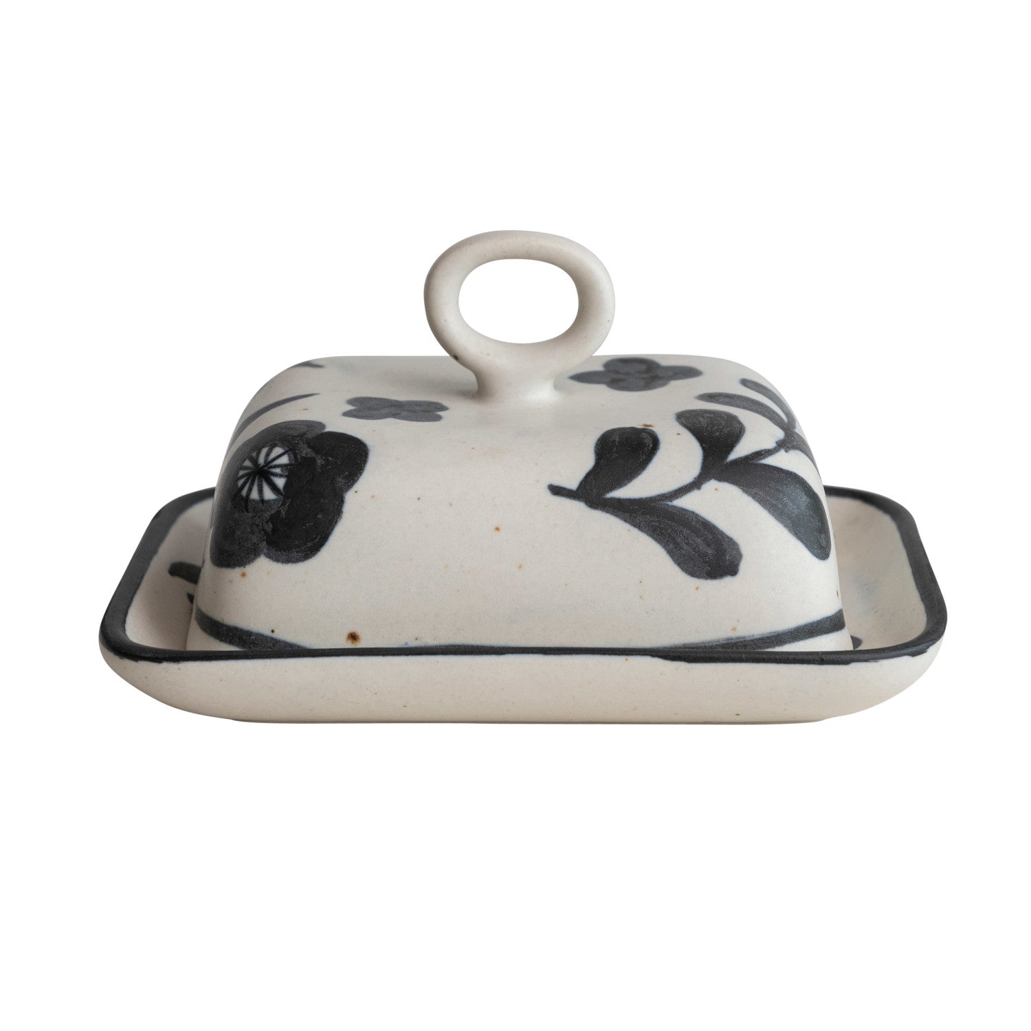 Speckled Butter Dish