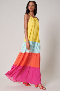 Rainbow Maxi Dress