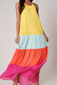 Rainbow Maxi Dress